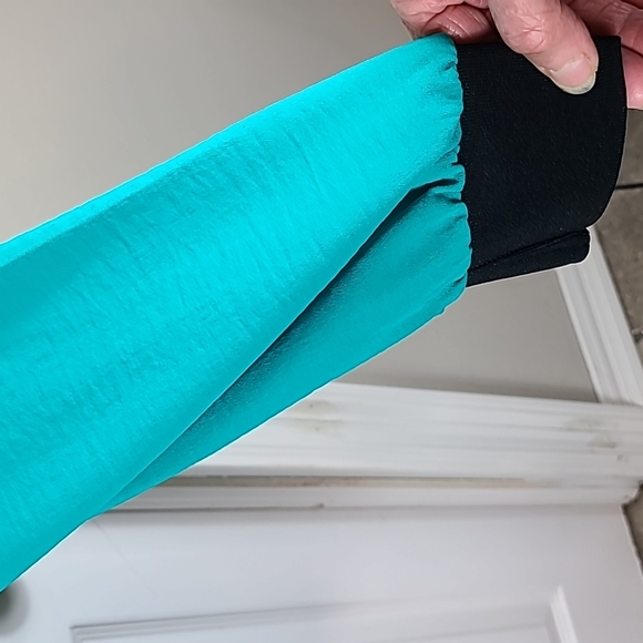 Calvin Klein V Neck Blouse - Picture 3 of 10